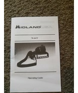 NEW Midland Trunking transceiver Radio Operating Guide Manual #70-463t - $20.81 CAD