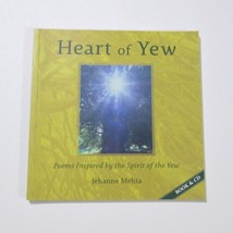 Heart of Yew Book And CD Jehanne Mehta Poems Inspired By Spirit Of Yew 2012 - £14.78 GBP