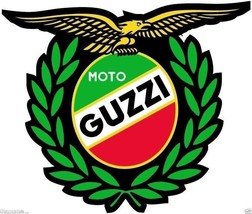 Moto Guzzi Motorcycle Winner Tool Box Helmet Bumper Sticker Decal Made In Usa - £13.34 GBP