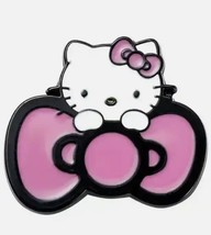 Hello Kitty Style Enamel Pin - Lapel Pin Cat Anime Kawaii Cartoon Cute -... - $5.50