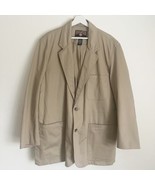 Duluth Trading Co. Blazer Tan Canvas Barn Coat Hunting Jacket Men’s XLT ... - $760.08 MXN