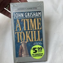 John Grisham A Time To Kill Read By Michael Beck 1992 Audiobook  New Sealed - $4.95
