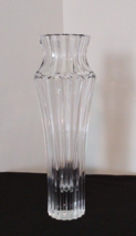 Vintage 14&quot; Tall Mikasa Crown Jewel Lead Large Crystal Vase Orig Label VGC - £33.49 GBP