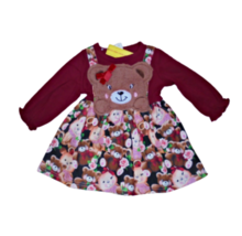 NWT Shein Teddy Bear Dress Size 9-12M 12-18M 2T-3T NEW - £11.79 GBP