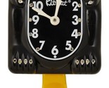 Limited Edition Yellow/Blue Kit-Cat Klock Swarovski Crystals Jeweled Clock - $129.95