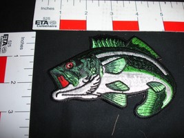 Bass fishing vintage patch - £10.16 GBP