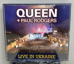 3 Disc Set 2 CD&#39;s Plus DVD Queen + Paul Rodgers Live In Ukraine 2009 - £18.28 GBP