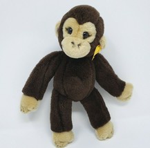 10&quot; Steiff Baby Koko Monkey Chimpanzee Stuffed Animal Plush Toy Lovey 280122 - £36.88 GBP