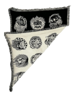 Sketchy Tank Woven Demon Tapestry / Blanket - EXTREMELY RARE - $2,716.59 CAD