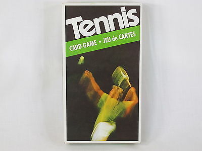 Primary image for Tennis Card Game 1975 Parker Brothers 100% Complete Excellent Plus Bilingual @@