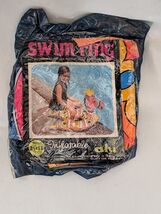 Vintage 1970 Seahorse Swim Ring Inflatable Boat Pool Toy Floatie 21 x 18... - $38.45