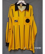 Official Sports Int&#39;l USSF Soccer Fed Referee Jersey Yellow Men&#39;s Size X... - £7.80 GBP