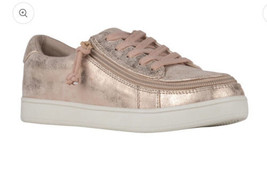 Billy NIB classic Lace Low Rose Gold Shine Women’s Size 7 Sneakers Sf - £22.70 GBP
