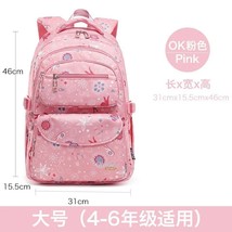 New Large School Bags Cute School Backpack Printed Waterproof Backpack Primary S - £138.32 GBP