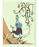 Dr. Seuss &quot;On Beyond...&quot; Reproduction Cartoon Print 9x12 - $22.95