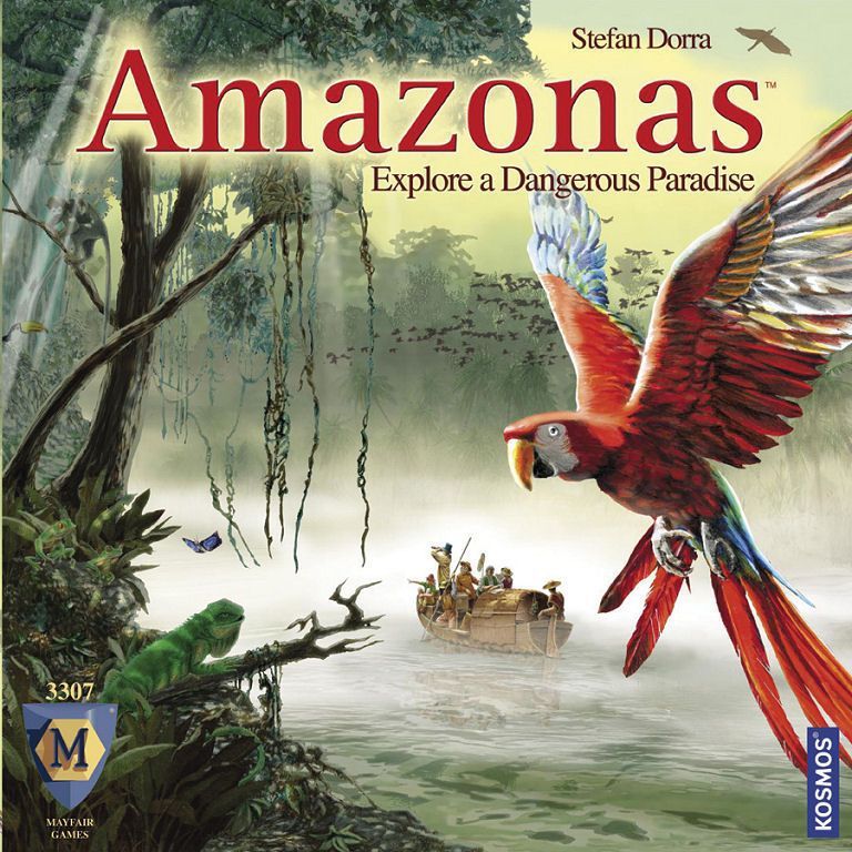 Amazonas Board Game by Mayfair Games Rainforest Adventure - $50.00