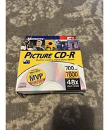 Picture CD-R, 700MB, 48x Multi Speed, New In Package Memorex 5 Pack Vint... - $9.35 CAD
