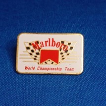 Marlboro World Championship Team Racing Lapel Hat Pin ~ Indycar~Cart~For... - £14.76 GBP