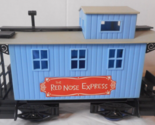 2001 Rudolph The Island of Misfit Red Nose Express Train Caboose Playing... - $14.84