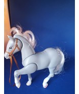 Fisher Price Loving Family Horse Gray White Spots Jumping Horse 2000 Mat... - $83.95 MXN