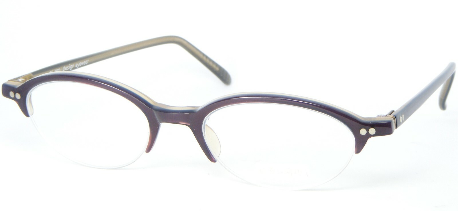 Prodesign denmark P2021 400522 Burdeos / Otros Vintage Gafas Marco 47-16mm - $74.22