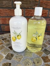 Set 2 Crabtree &amp; Evelyn Citron Honey Coriander Bath &amp; Shower + Body Loti... - £25.39 GBP