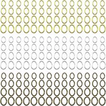 1200PCS Jump Rings for Jewelry Making Stainless Steel Open Rings Connect... - $14.47