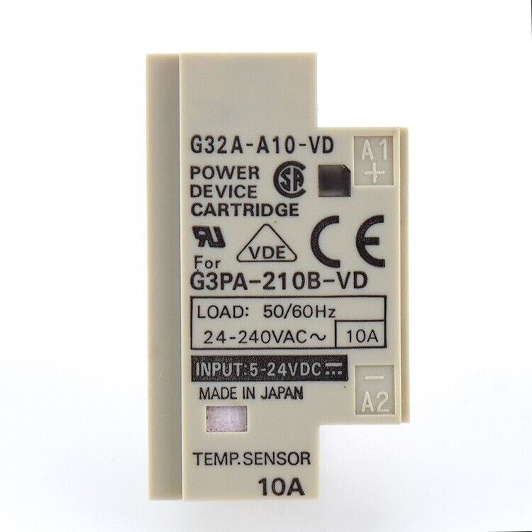 G32A-A10-VD Solid State Relay For OMRON 5-24VDC 24-240VAC 10A in Box - $16.46