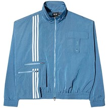 ADIDAS UNISEX ADULT IVP NYLON TRACK TOP JACKET, BLUE H33303 - £89.31 GBP