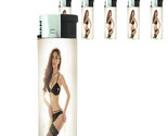 Thai Pin Up Girl D3 Lighters Set of 5 Electronic Refillable Butane  - £12.62 GBP