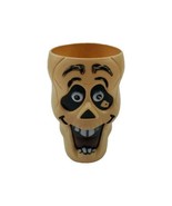 Vintage Halloween Blow Mold Plastic Tumbler Cup Skeleton - £5.16 GBP