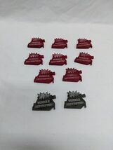 Lot Of (10) Litko Premium Printed Mecha Vehicle Destroyed Tokens - $10.91 CAD