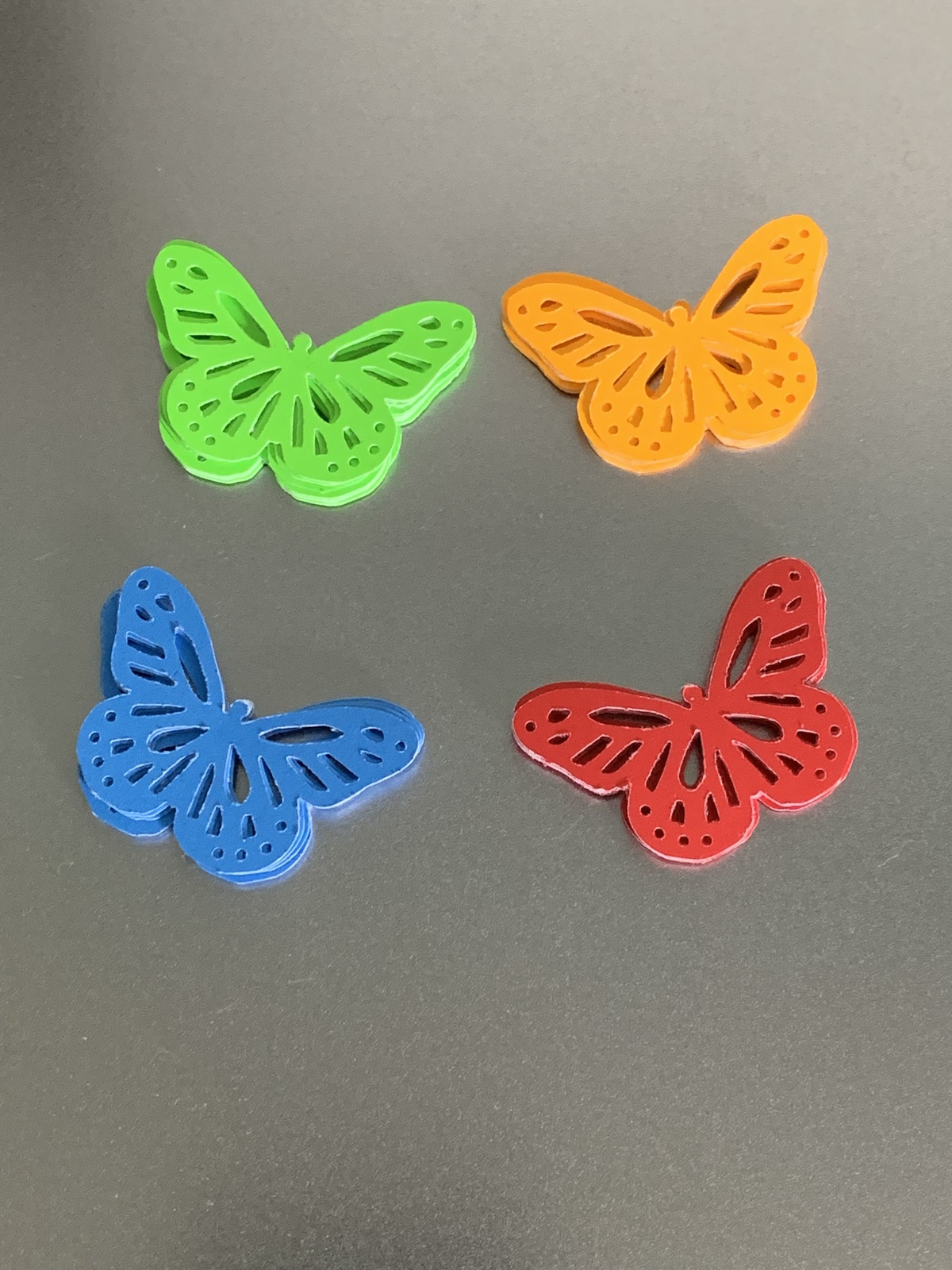 Cardstock Small Butterflies Pack. 100pc