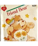 Care Bears Friend Bear 1983 Stuffed Animal Pattern 6231 Butterick Vintag... - €34,67 EUR