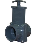 Valterra 8201 PVC Metric Gate Valve, Gray, 63 mm Slip - $377.48 MXN