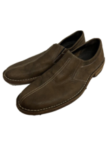 Cole Haan Dryden Mens Brown Leather Casual Loafers Shoes US 9.5M Slip On Comfort - $49.49