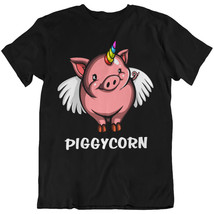 Piggycorn Pig Unicorn Farm Animal Unisex T-Shirt - £22.38 GBP