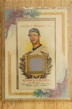 2007 Topps Allen &amp; Ginter&#39;s Framed Mini Relics Rich Harden AGR-RH Baseball Card - £10.01 GBP