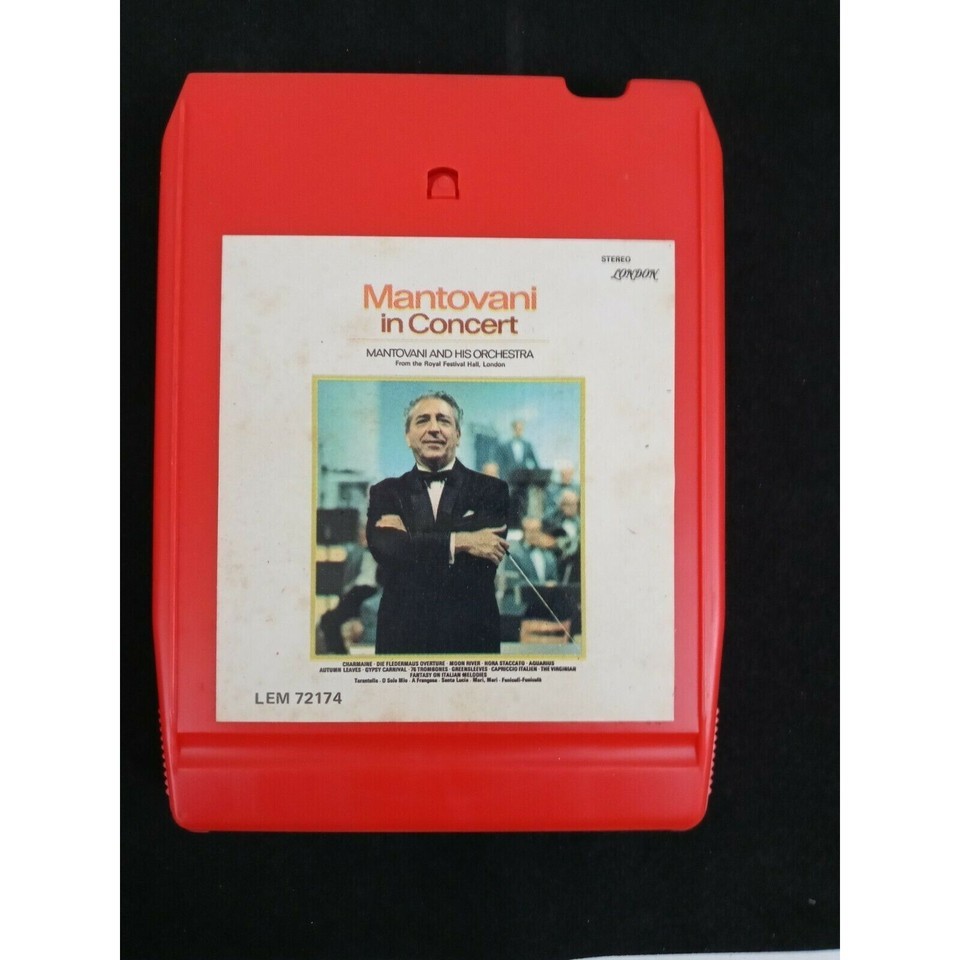 Mantovani -From Royal Festival Hall- 8 Track Tape - $5.93