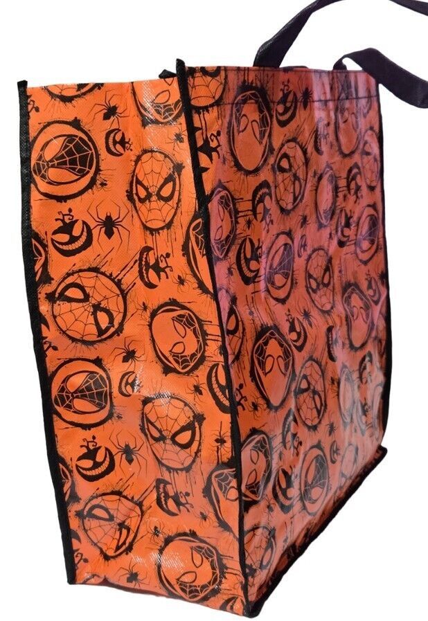 Marvel Spider-Man Reusable Halloween Shopping Tote Bag - New with Tags - $4.94