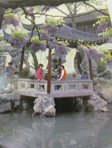 Vintage Suzhou China Lingering Garden Postcard 34915 - £9.51 GBP