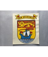 Original Vintage Travel Souvenir Luggage Label / Sticker NEW BRUNSWICK C... - $26.82 CAD