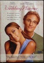 The Wedding Planner [DVD 2001] Jennifer Lopez, Matthew McConaughey - £0.88 GBP