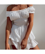 Women Fashion Street Solid Color Off-Shoulder Dress - $28.80