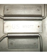 US Army stainless steel canteen cup &quot;butterfly&quot; handles, Wyott; no date ... - €21,61 EUR