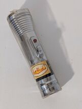 Ash Flash D Cell Chrome Flashlight Three Position Switch NEW - $12.46