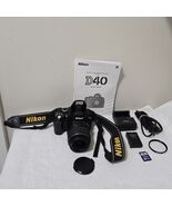 Nikon D40 6.1MP DSLR Camera Bundle w/ 18-55mm II Lens Bundle - $2,891.27 MXN