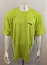 Physical Quick-Dry Performance Green Short Sleeve Men&#39;s Polyester Shirt ... - $120.50 MXN