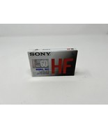 SONY HF Type I Normal Bias 60 Minute Audio Cassette Tape NEW - $9.47 CAD