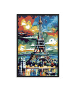 Framed poster painting in expressionism style № 5 in collection - $41.50+